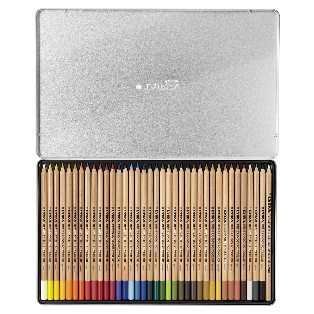 Карандаши цветные "Rembrandt Polycolor", 36 шт., металлическая упаковка - 2