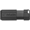 Карта памяти USB Flash "PinStripe Store 'n' Go", 64 гб, usb 2.0, черный - 3