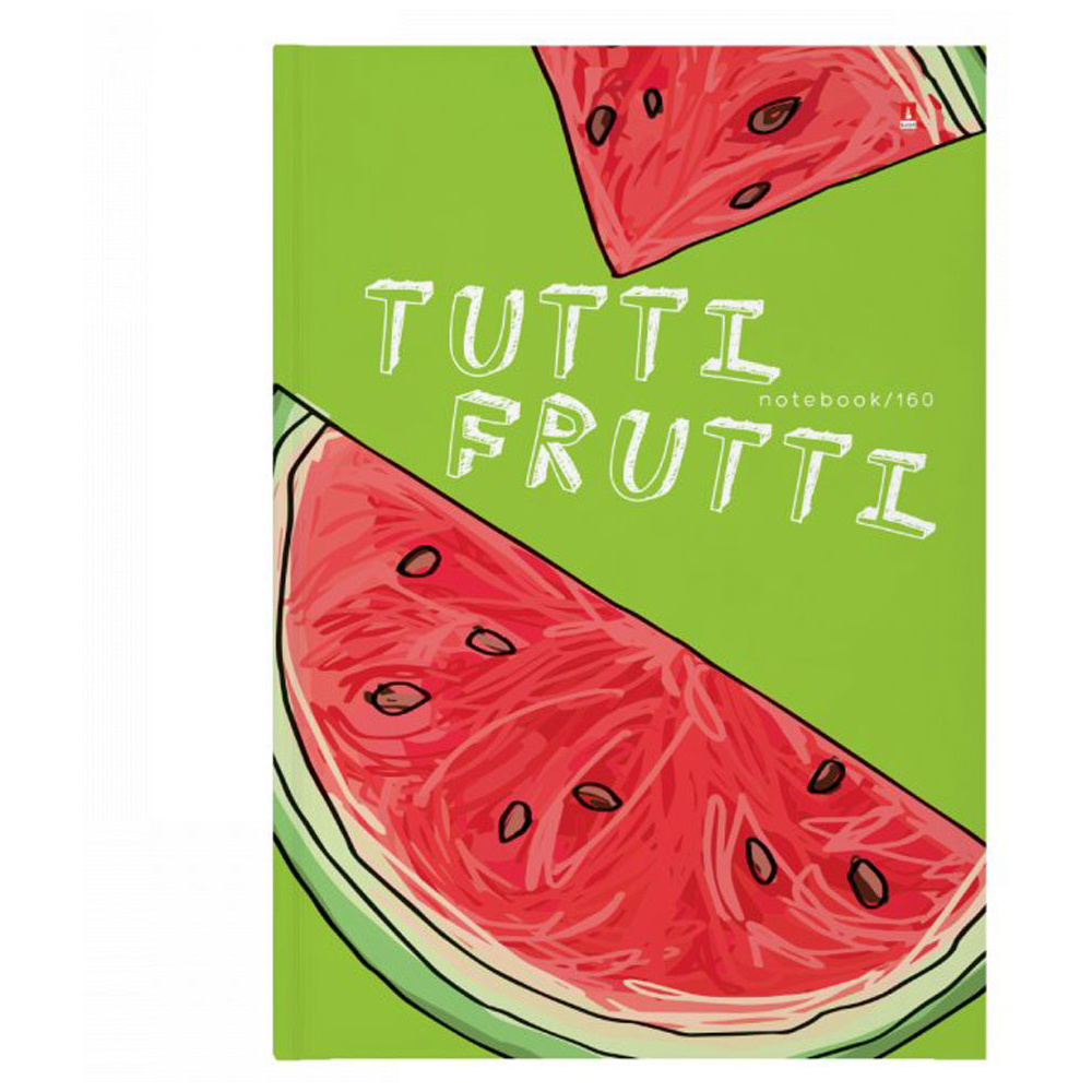 Блокнот "Fresh & Fruity", A5, 160 листов, клетка, разноцветный