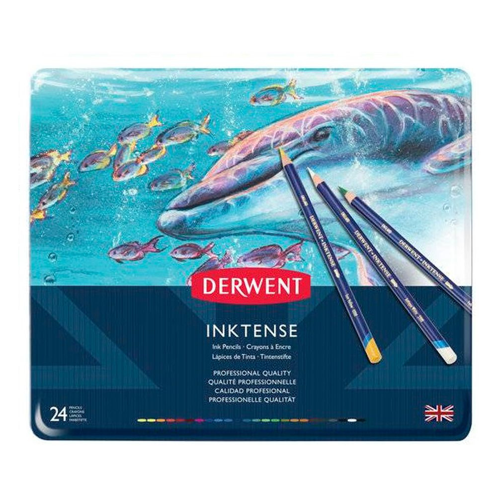 Набор акварельных карандашей "Inktense", 24 цвета - 2