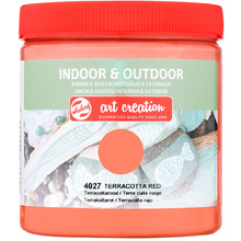 Краски декоративные "INDOOR & OUTDOOR", 250 мл, 4027 красный терракотовый