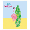 Тетрадь "Hello summer", А5, 48 листов, клетка, ассорти - 7