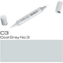 Маркер перманентный "Copic Sketch", C-3 холодный серый №3