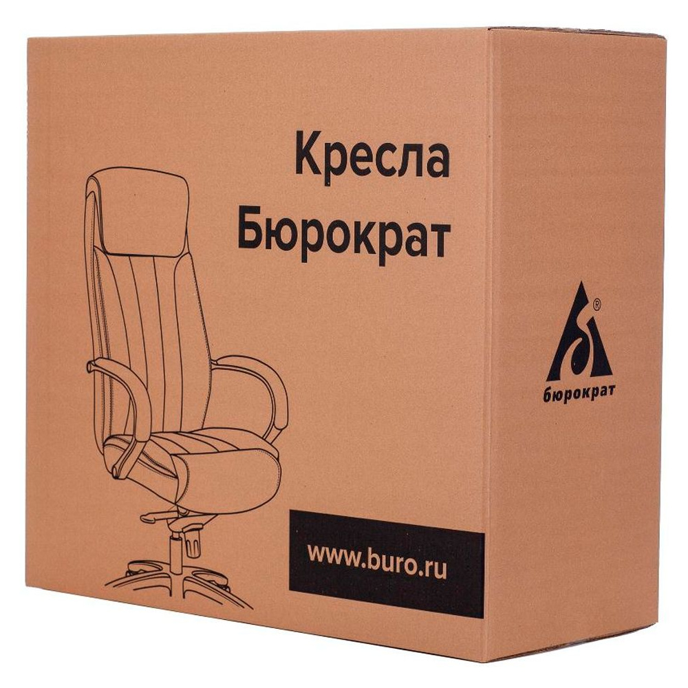 Кресло для руководителя Бюрократ T-898SL черный Leather Venge Black, эко.кожа, металл - 7