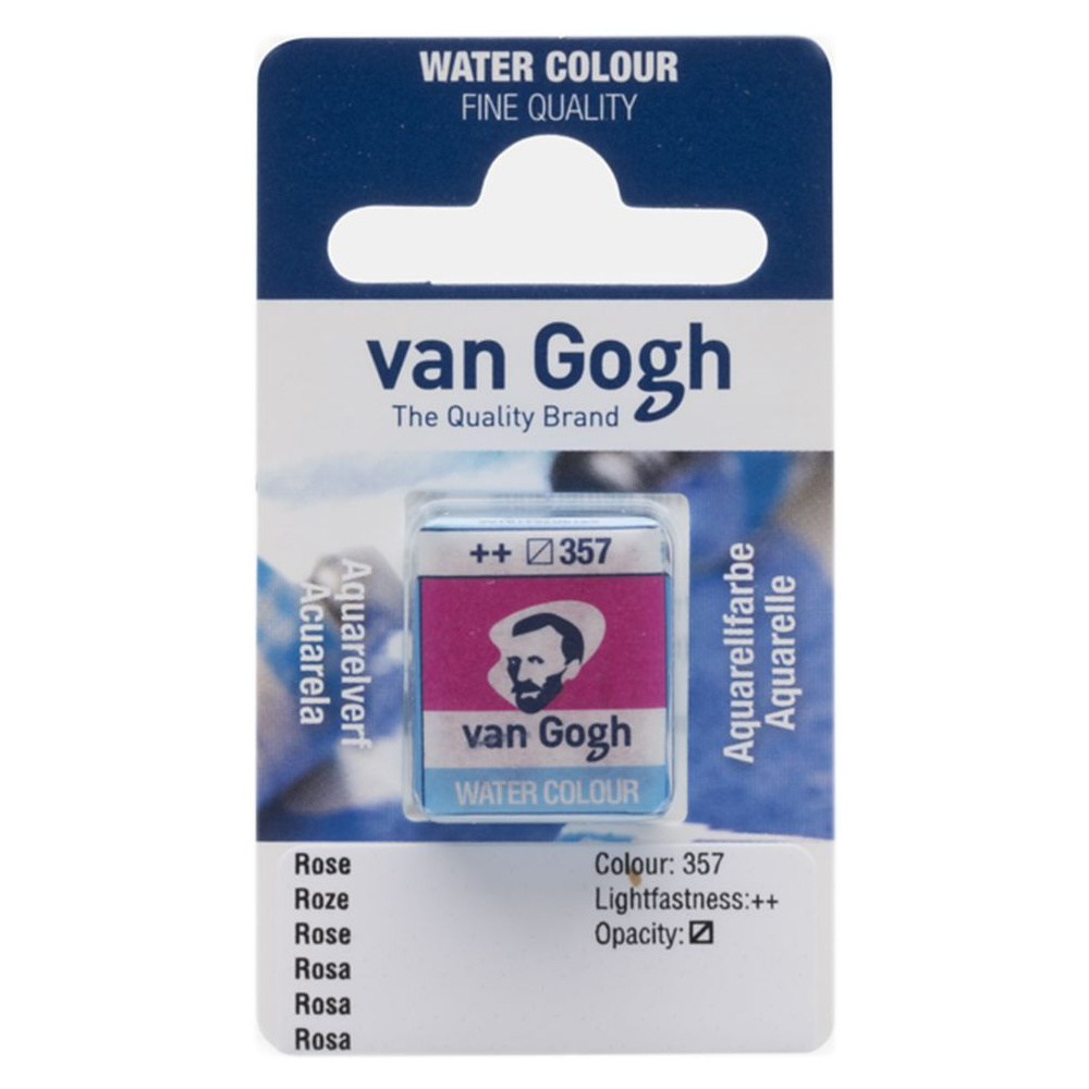 Краски акварельные "Van Gogh", 357 розовый, кювета