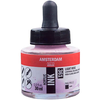 Краски жидкий акрил "Amsterdam", 361 розовый светлый, 30 мл