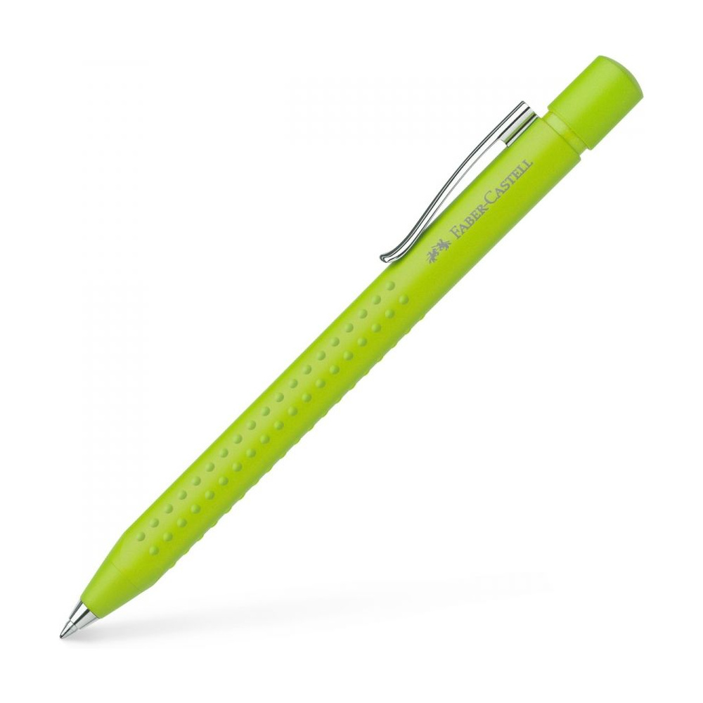 Ручка шариковая автоматическая "Faber-Castell Grip 2011", 0.7 мм, черный, стерж. синий - 3