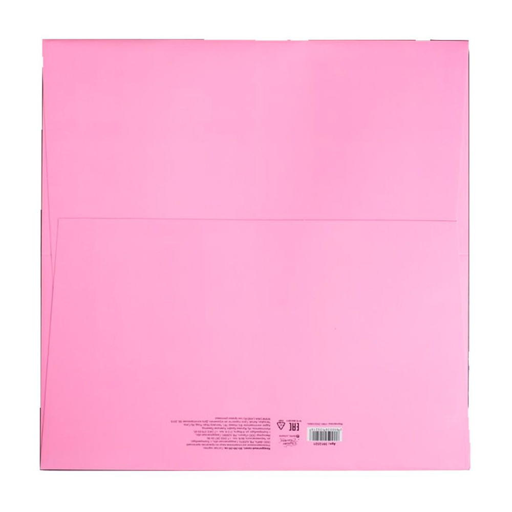 Пакет подарочный "Present", 30x30x30 см, розовый - 5