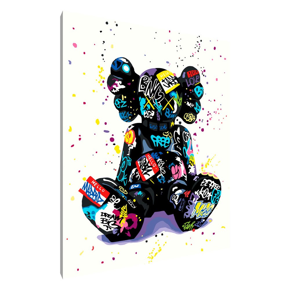 Картина по номерам "Kaws"