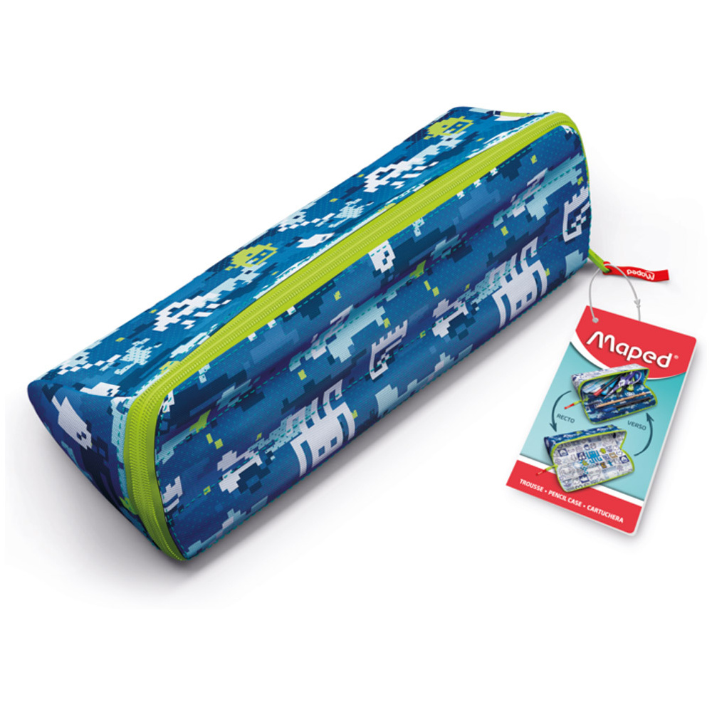 Пенал Maped "Open XXL", 1 отделение, синий - 8