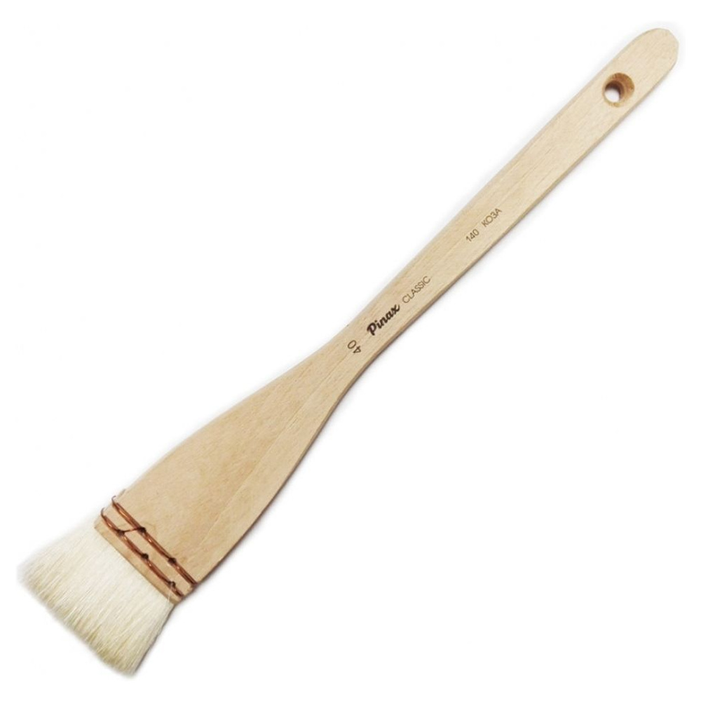 Кисть для рисования "Pinax Artists CLASSIC", коза, флейц, №40