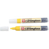 Маркер для стекла и керамики "Pen-Touch CeramGlass" Medium, 2 мм, желтый - 3