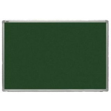 Магнитная доска зеленая в алюминиевой рамке, 90x120 см