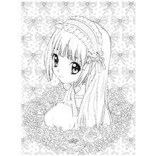 Раскраска "WOW MANGA. Раскраска для творчества и вдохновения"