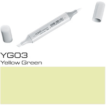 Маркер перманентный "Copic Sketch", YG-03 желто-зеленый