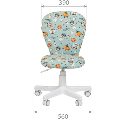Кресло для детей "Chairman Kids 105" Space, ткань - 4