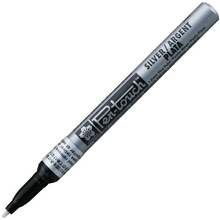 Маркер перманентный "Pen-Touch", F, серебристый