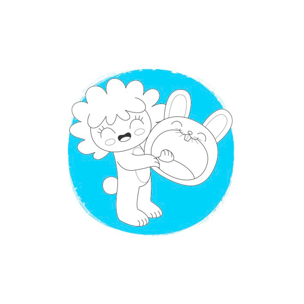 Раскраска "У-И-И-И! Я раскрашиваю KAWAII" - 4