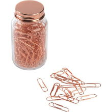 Скрепки "Copper Clip", 29 мм, 200 шт, медный