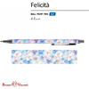 Ручка шариковая автоматическая "Felicita. Цветы. Нежность", 0.7 мм, разноцветный, стерж. синий - 2