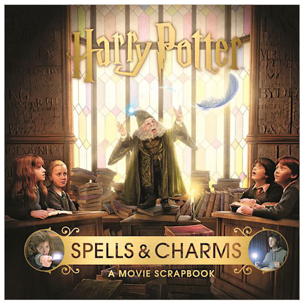 Книга на английском языке "Jody Revenson: Harry Potter. Spells and Charms. A Movie Scrapbook", Illustr.
