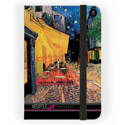Блокнот "Megapolis Journal. Искусство", A6, 100 листов, клетка, ассорти - 4