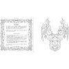 Раскраска "Рождественские чудеса. Книга для творчества и вдохновения" - 2