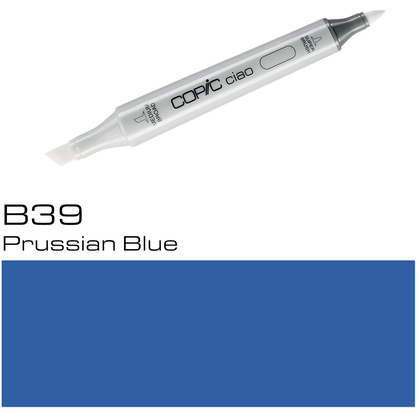 Маркер перманентный "Copic ciao", B-39 прусский синий