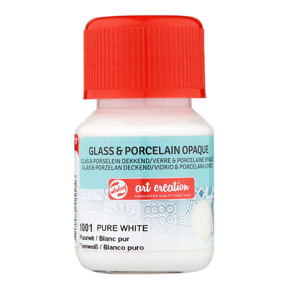 Краски декоративные "GLASS&PORCELAIN OPAQUE", 30 мл, белый