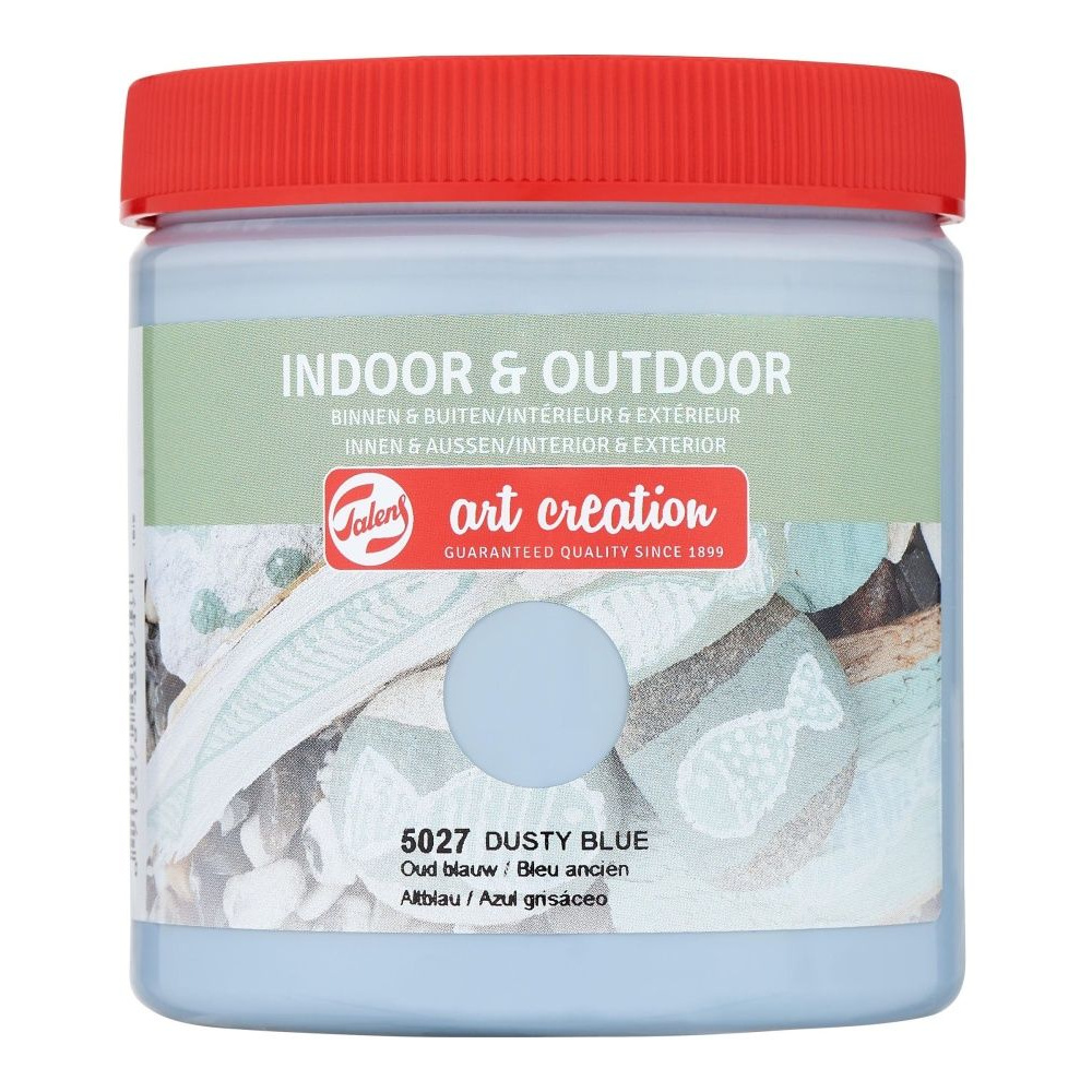 Краски декоративные "INDOOR & OUTDOOR", 250 мл, 5027 серовато-синий