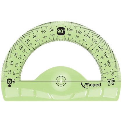 Транспортир Maped "Flex" 180°, 12 см, ассорти - 2
