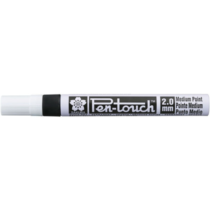 Маркер перманентный "Pen-Touch", M, черный - 3