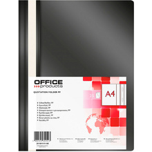 Папка-скоросшиватель "Office Products", А4, черный