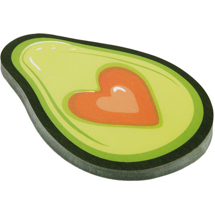 Бумага для заметок "Avocado", 83x60 мм, 50 листов, разноцветный - 3