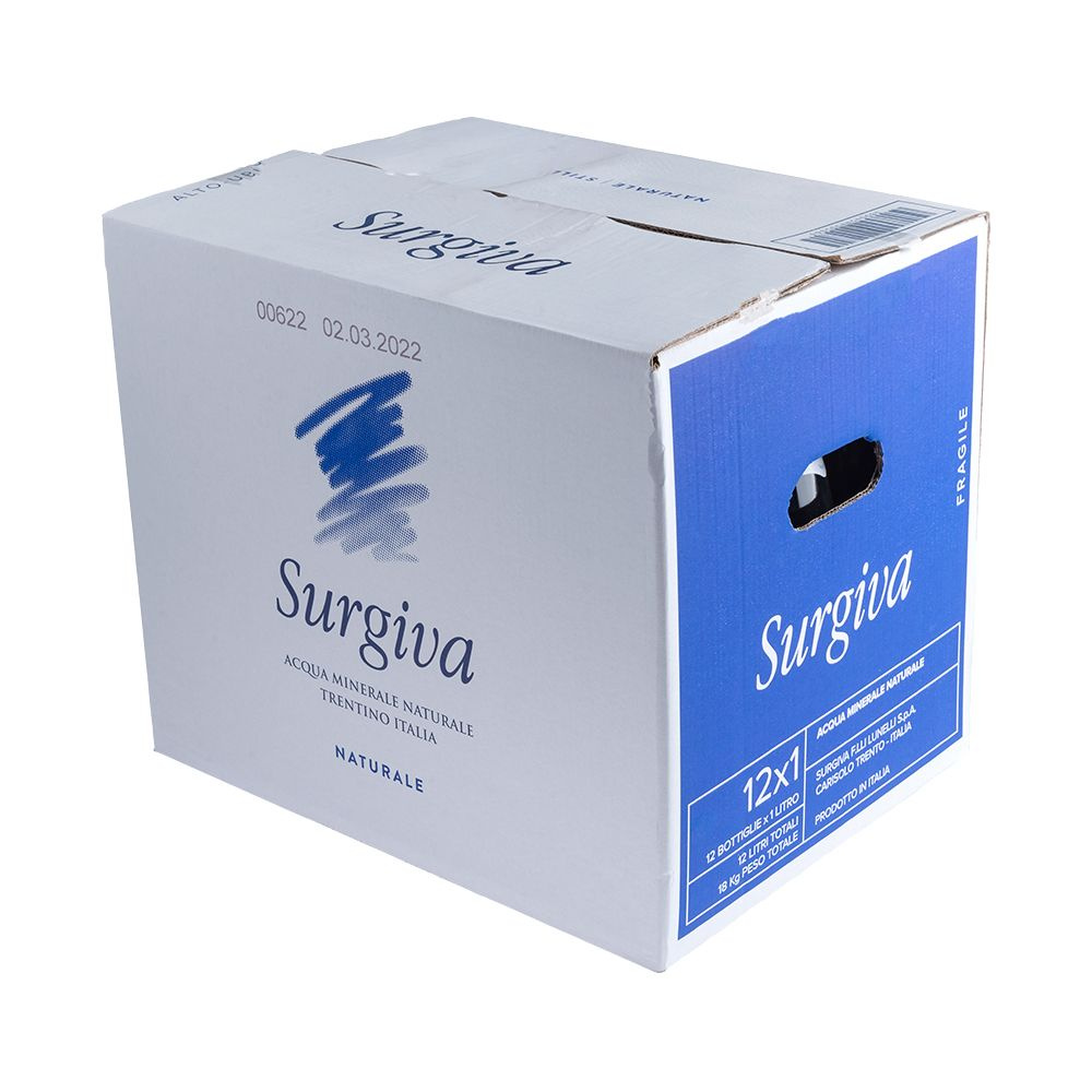 Вода минеральная природная питьевая «Surgiva», 1 л, негазированная, 12 бут/упак - 4