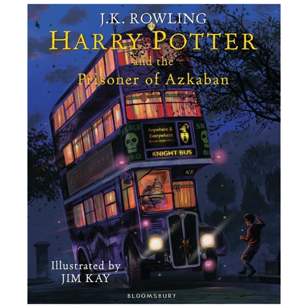 Книга на английском языке "Harry Potter and the Prisoner of Azkaban HB Illustr.", Rowling J.K. 