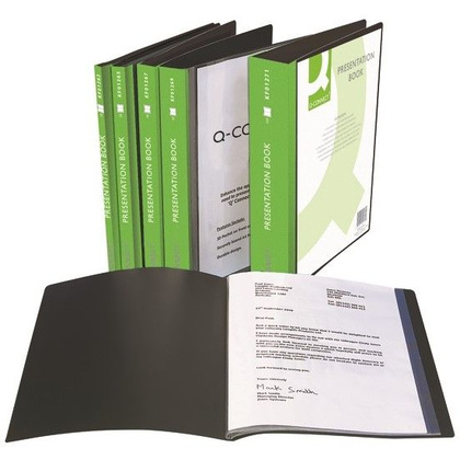 Папка с файлами "Q-Connect", 10 карманов, черный - 3