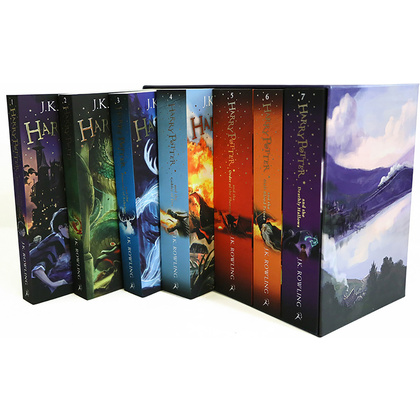 Книга на английском языке "Harry Potter Boxed Set PB 2014", Rowling J.K.  - 3