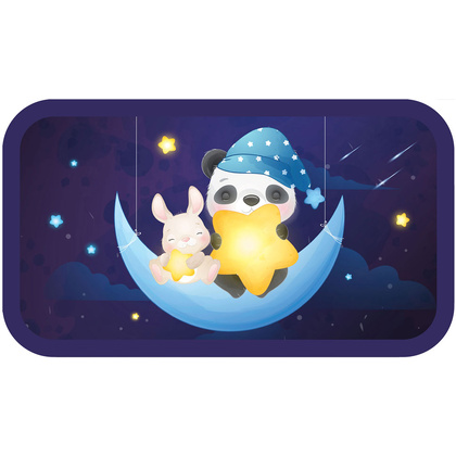 Пенал "Moon Light", 2 отделения, разноцветный