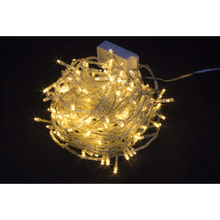 Гирлянда LED "Нить", прозрачный провод, 13.5 м, теплый, белый