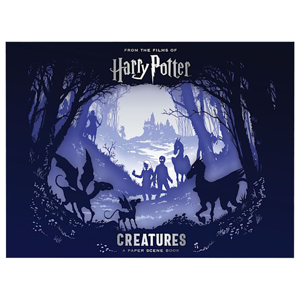 Книга на английском языке "Harry Potter. Creatures. A Paper Scene Book",  Illustr.
