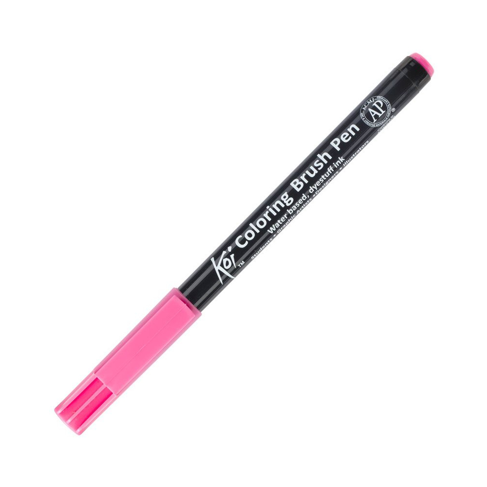 Маркер акварельный "Koi Color Brush", маджента