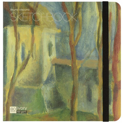 Скетчбук "Bruno Visconti", 20x20 см, 100 г/м2, 80 листов, ассорти - 4
