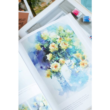 Книга "You Can Paint Dazzling Watercolors in Twelve Easy Lessons", Юко Нагаяма - 11