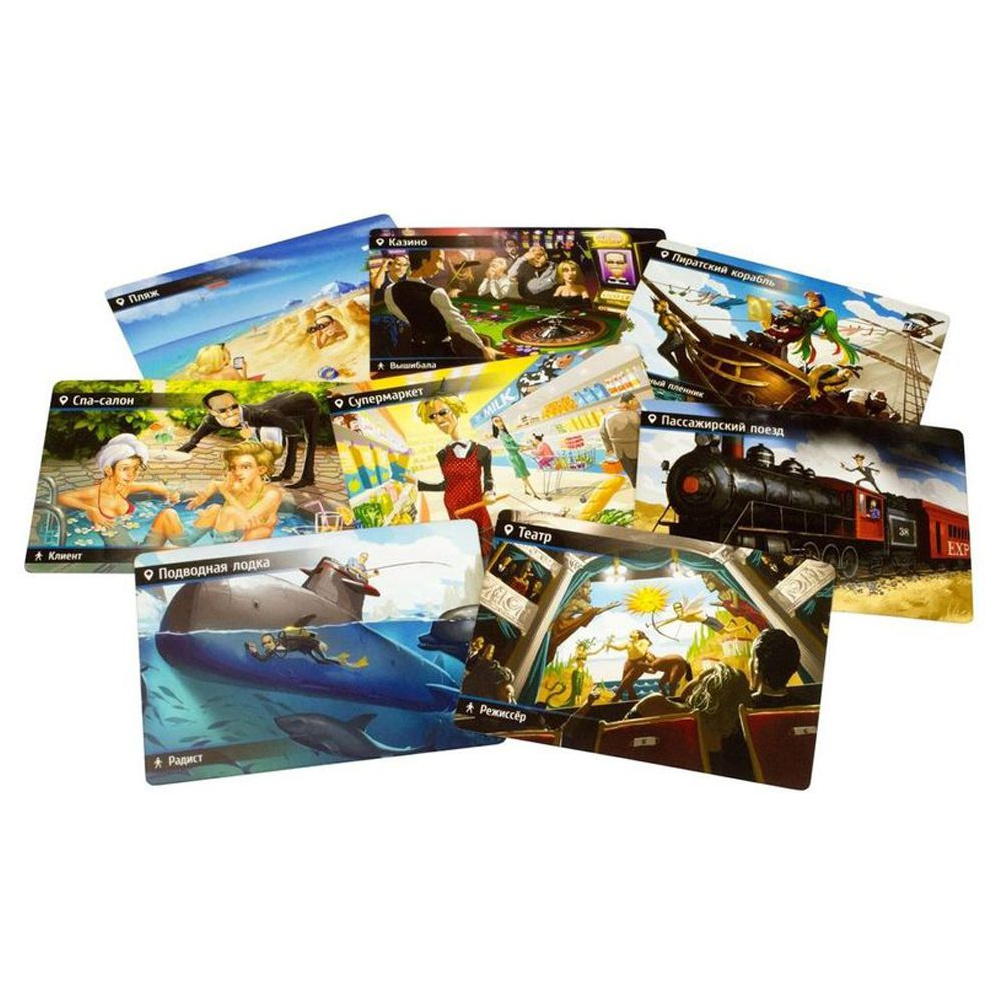 Игра настольная Spyfall "Находка для шпиона" - 4