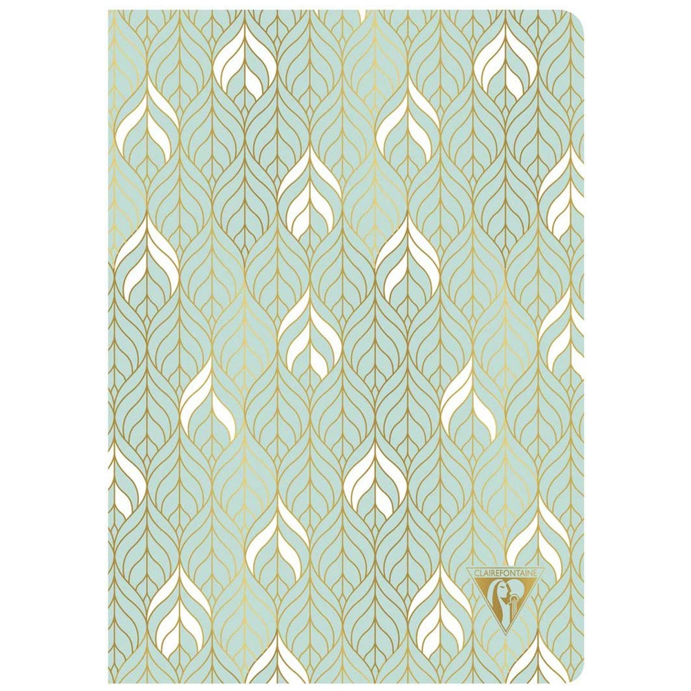 Блокнот "Neo Deco Spring-Summer collection", A5, 48 листов, линейка, морской зеленый
