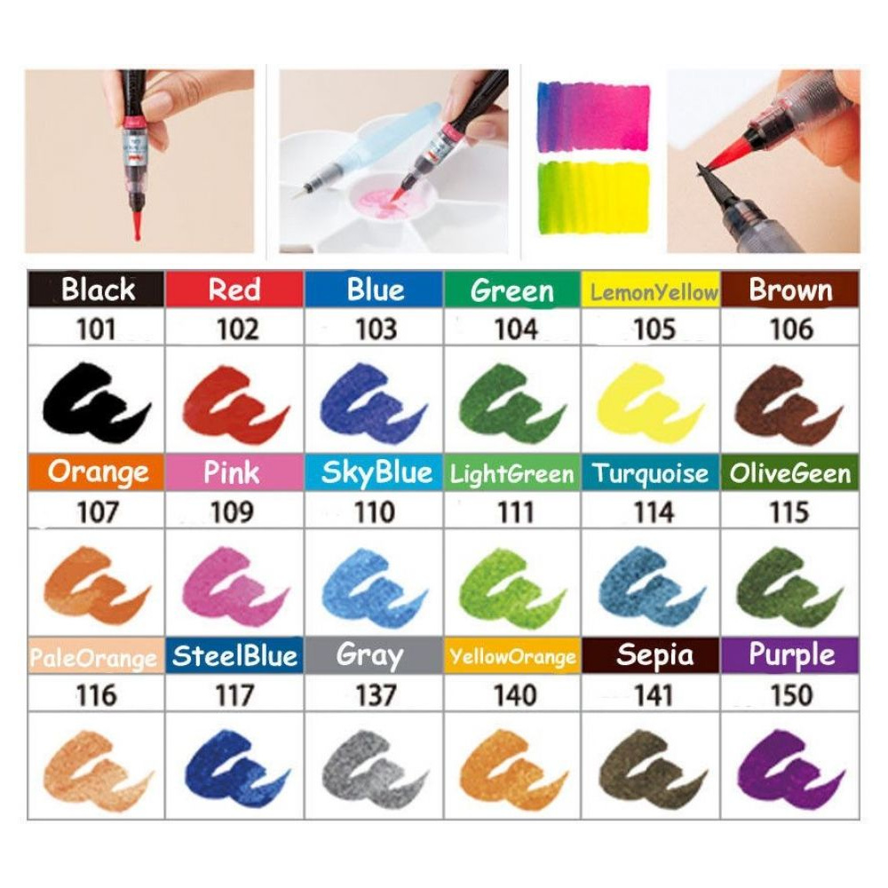 Картридж к маркеру-кисти  "Color Brush", зеленый - 2