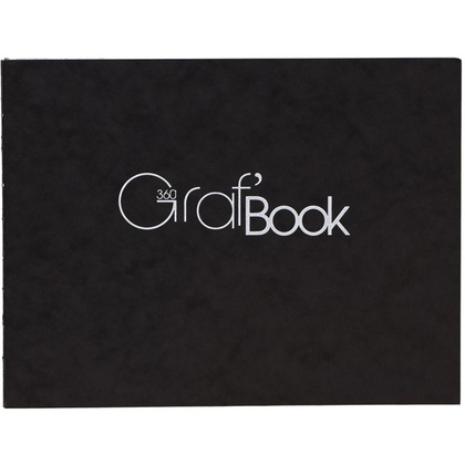 Скетчбук "Graf Book 360" сшитый, 15.2x21 см, 100 г/м2, 100 листов