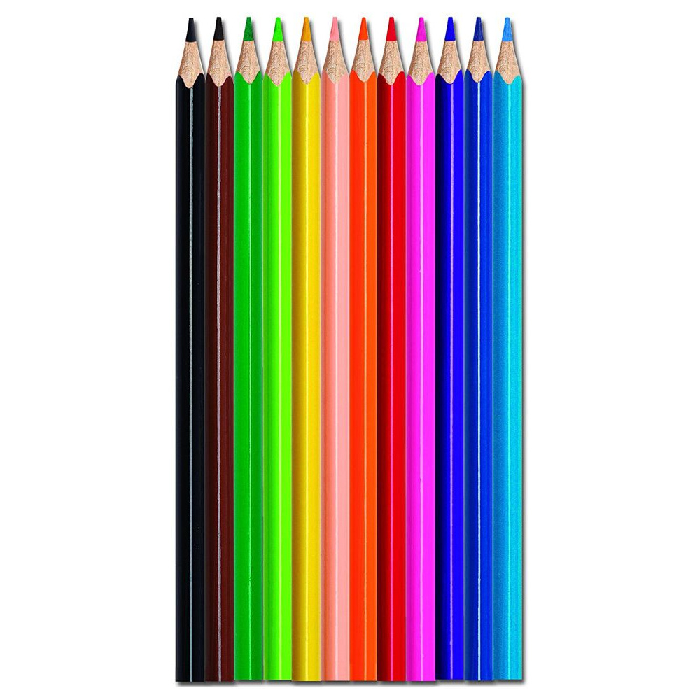 Цветные карандаши Maped "Color Peps" в металлическом пенале, 12 цветов - 2