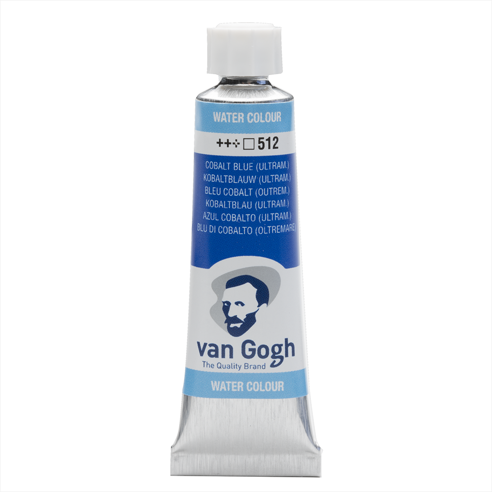 Краски акварельные "Van Gogh", 512 кобальт синий ультрамарин, 10 мл, туба